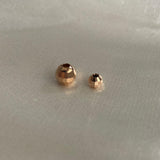 Bola Discoteca 4mm / 0.14gr Diamantada Oro Rosa