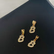 Dije Letra B 0.4gr Oro Amarillo