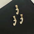 Dije Letra J - 0.4gr