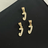Dije Letra J - 0.4gr
