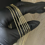 Cadena Plana 4.55gr/60cm Oro Amarillo