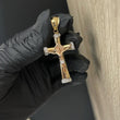 Dije Cristo Tres Oros 7.5gr