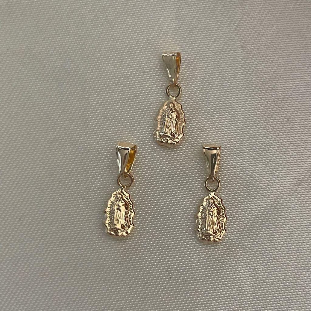 Dije Virgen Guadalupe Silueta 0.4gr