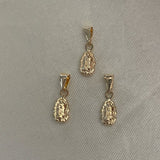 Dije Virgen Guadalupe Silueta 0.4gr