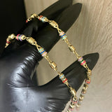 Cadena Rustica Colores 13.25gr/50cm