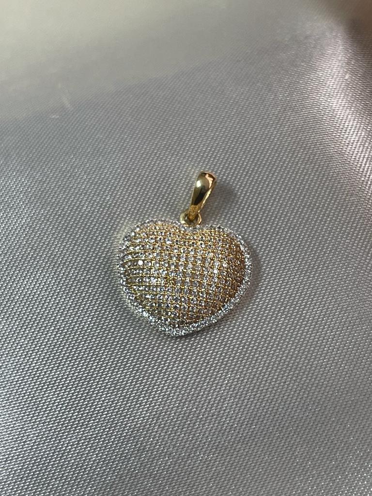 Dije Corazón 3,25gr Oro Amarillo