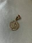 Dije San Benito 2,7gr Medalla Oro Amarillo