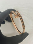 Pulso Clavo CT 15.55gr / 19cm Oro Rosa