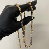 Cadena Rustica 29.9gr/65cm Tres Oros