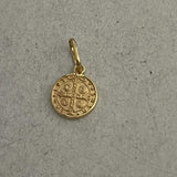 Dije Medalla San Benito 1.15gr Oro Amarillo
