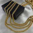 Cadena Cubana 14.35gr/65cm Oro Amarillo