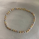 Pulso Militar 3.4gr/17cm Tres Oros Diamantado