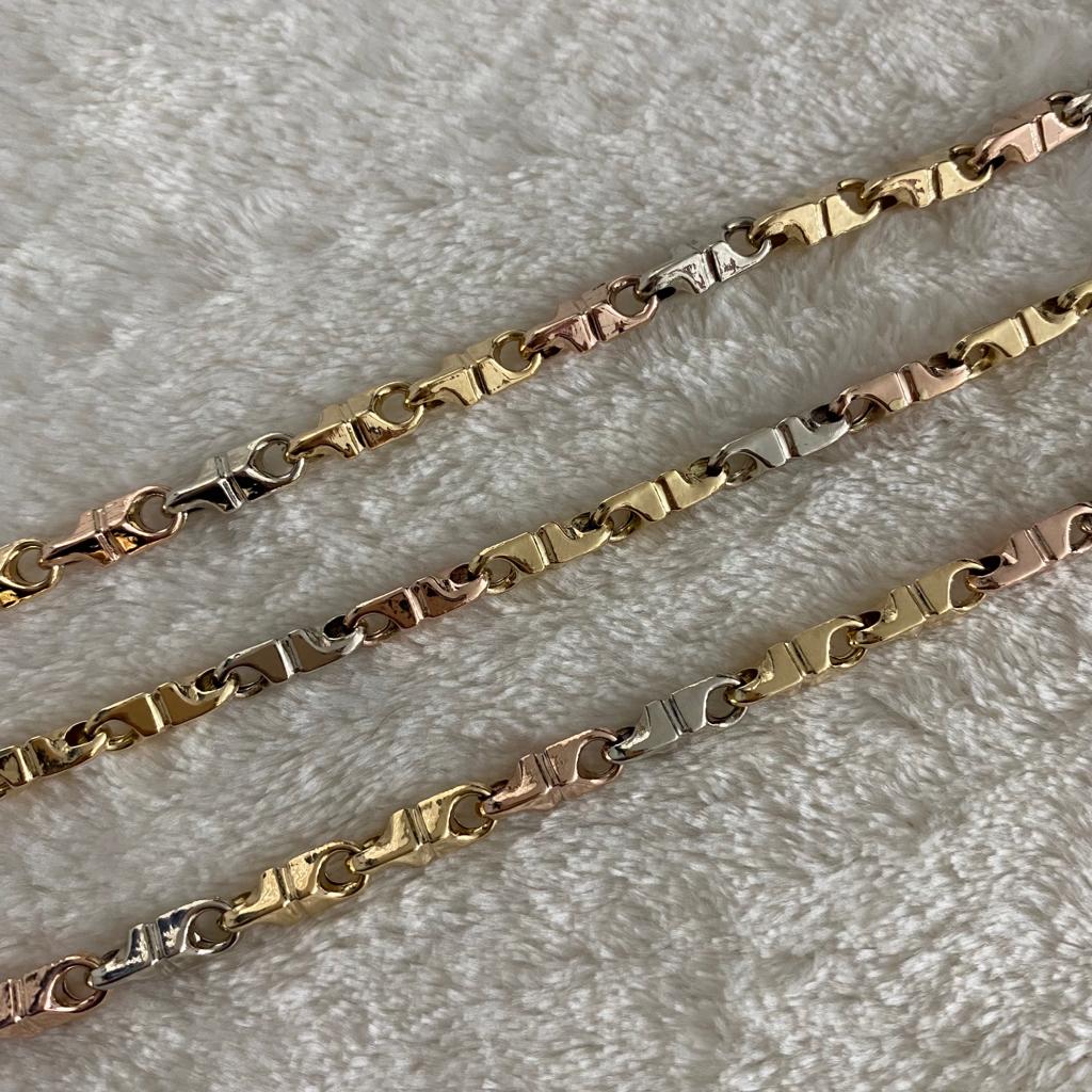 Cadena Rustica 22.5gr/65cm Tres Oros