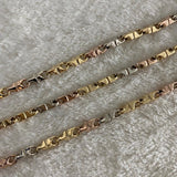 Cadena Rustica 22.5gr/65cm Tres Oros