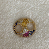 Herrajes GC 2.45gr Oro Amarillo Circones Colores