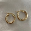 Candongas Serpiente 1.8gr/1.8cm Oro Amarillo