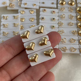 Topos Corazon 0.75gr Soplado Oro Amarillo