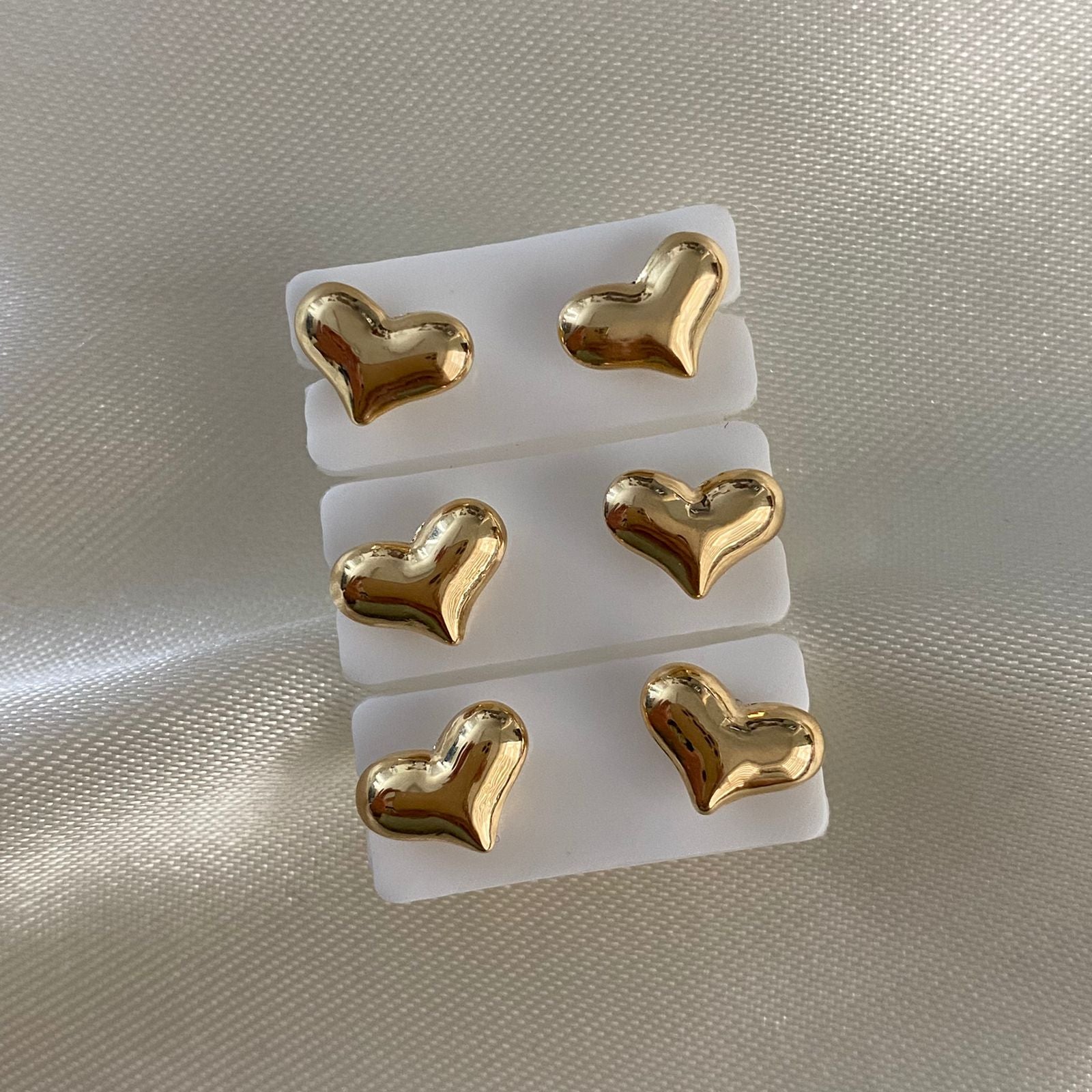 Topos Corazon 0.75gr Soplado Oro Amarillo