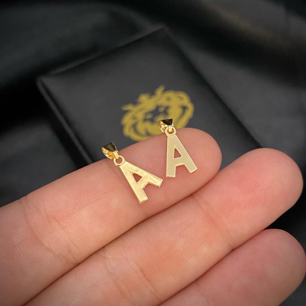 Dije Letra A 0.4gr/1.5cm Liso Oro Amarillo