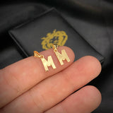 Dije Letra M 0.5gr/1.5cm Liso Oro Amarillo