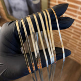 Cadena Espejo 4.95gr / 40cm / 2.5mm Oro Amarillo +3 (Imperfecto)*
