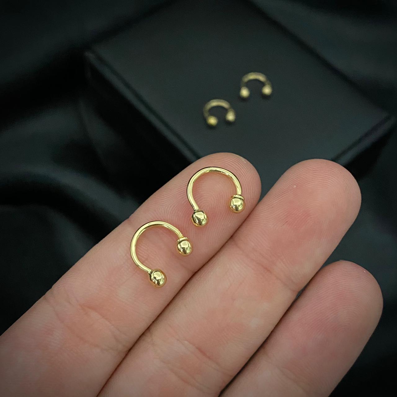 Piercing U Oro Amarillo (Joya)