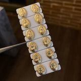 Topos Virgen Rosa Mistica 0.95gr Oro Amarillo*