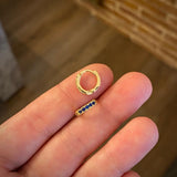 Candongas 1.7gr/1.1cm Circones Azules Rey Oro Amarillo Nac.Esp.