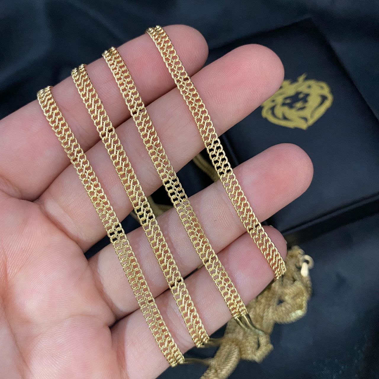 Cadena Sedusa 3.9gr/45cm Oro Amarillo +3*