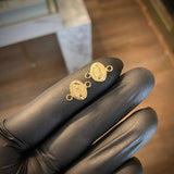 Herraje Virgen Milagrosa 0.35gr/1.3cm Oro Amarillo