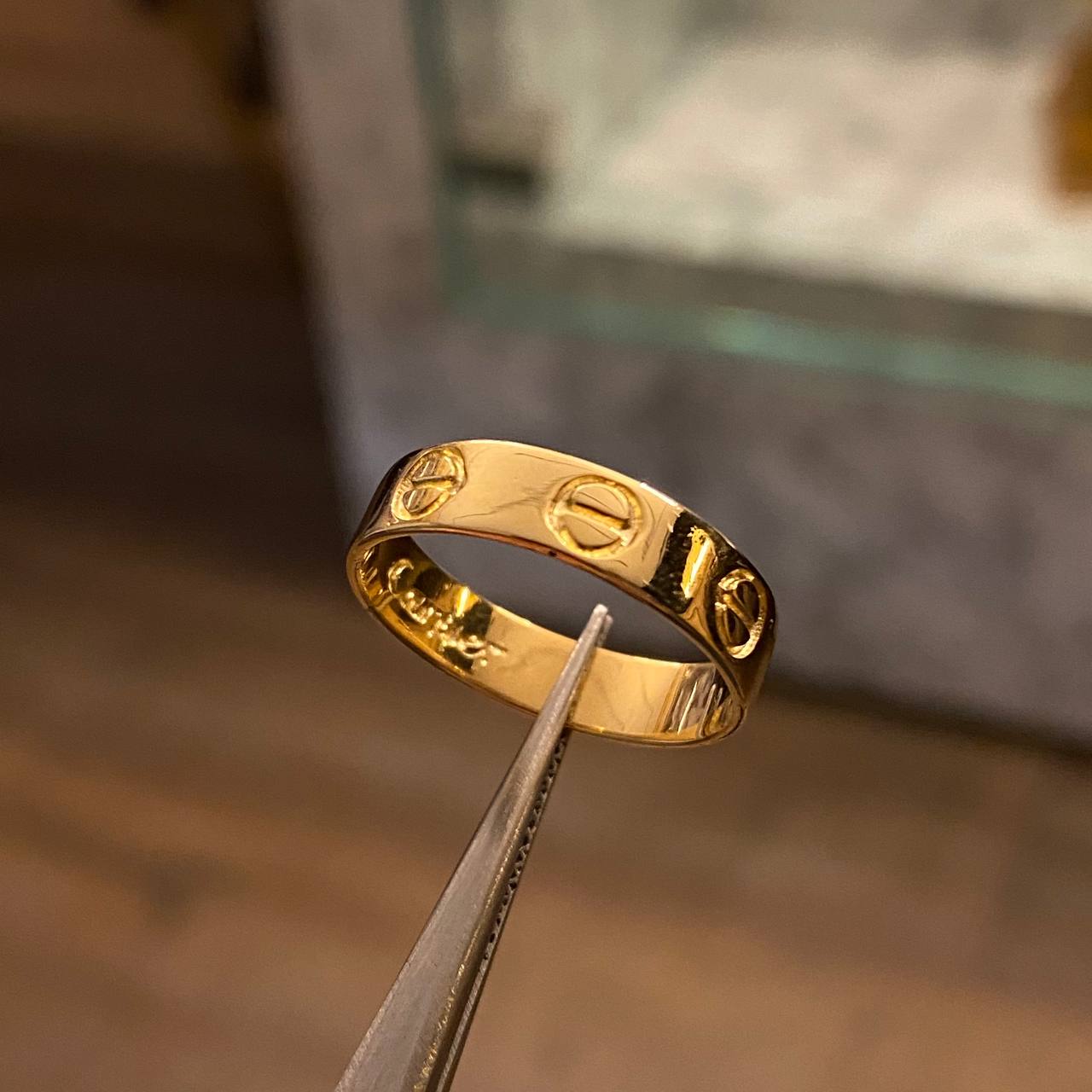 Anillo CT 3.0gr-T7 3/4 Liso Oro Amarillo*