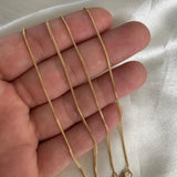 Cadena Franco 5.05gr/60cm Oro Amarillo +2