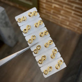 Topos Infinito 0.65gr Liso Oro Amarillo