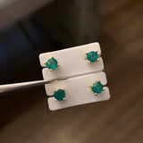 Topos 1.75gr Esmeralda 60pts Broche Mariposa Oro Amarillo (Joya)*
