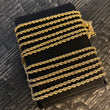 Cadena Lazo 4.6gr / 50cm / 2.7mm Oro Amarillo +3