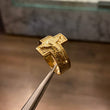 Anillo Cristo INRI 6.25gr-T11 1/2 Oro Amarillo*