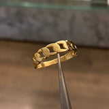 Anillo Cubano 2.35gr-T8 1/2 Liso Oro Amarillo