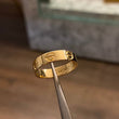 Anillo CT 3.0gr-T7 3/4 Liso Oro Amarillo*