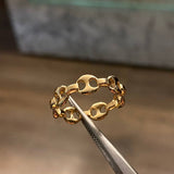 Anillo GC 3.85gr-T7 3/4 Oro Rosa*