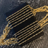 Cadena Singapur 1.15gr / 45cm Oro Amarillo +3