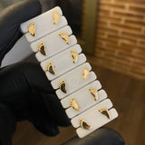 Topos Pies 0.45gr Oro Amarillo