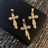 Dije Cruz Cristo 3.75g/3.5cm Liso Oro Amarillo