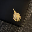 Dije Virgen de Guadalupe 1.85gr/2.6cm Diamantada Oro Amarillo*