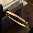 Pulso Aro 7.6gr/17.5cm Liso Oro Amarillo +3* (Defectuoso)