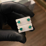 Topos 1.75gr Esmeralda 60pts Broche Mariposa Oro Amarillo (Joya)*