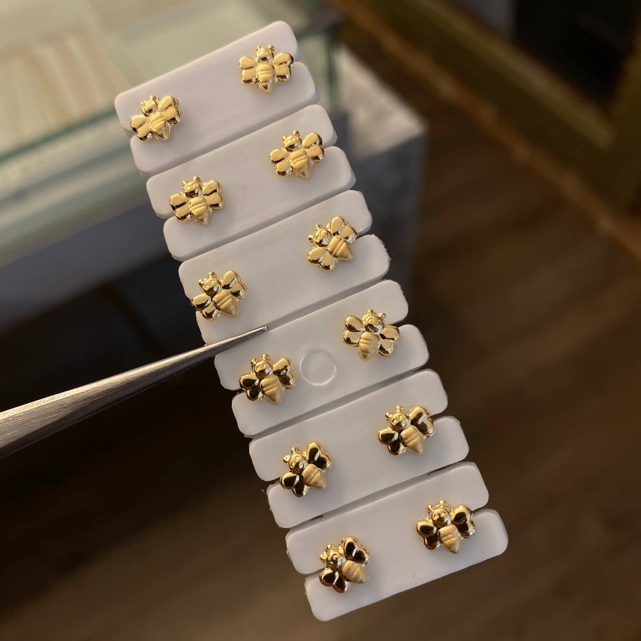 Topos Abeja  0.55gr Oro Amarillo