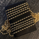Cadena GC 6.65gr / 45cm / 4.3mm Lisa Oro Amarillo