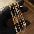 Cadena GC 6.65gr / 45cm / 4.3mm Lisa Oro Amarillo