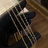 Cadena Aro Seguido 1.9gr/45cm Diamantado Oro Amarillo+2*