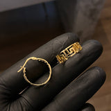 Candongas VS 5.85gr/2.1cm Grabado Oro Amarillo